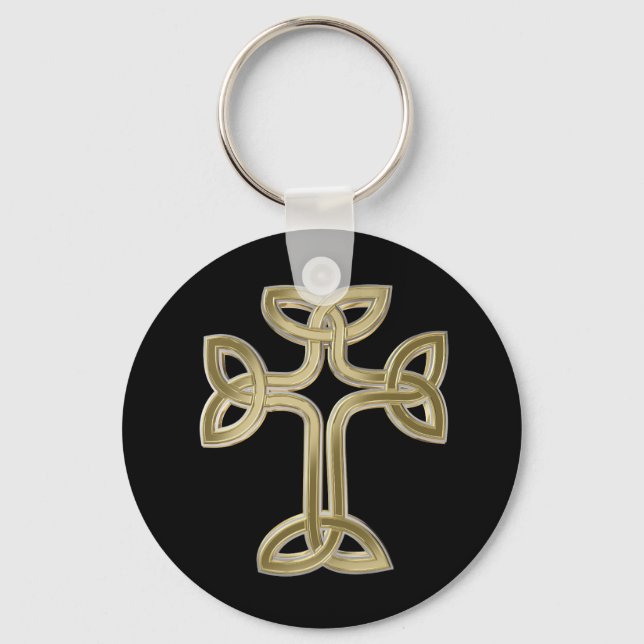 Celtic cross knot key ring (Front)