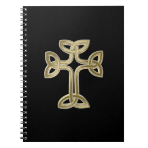 Celtic cross knot notebook