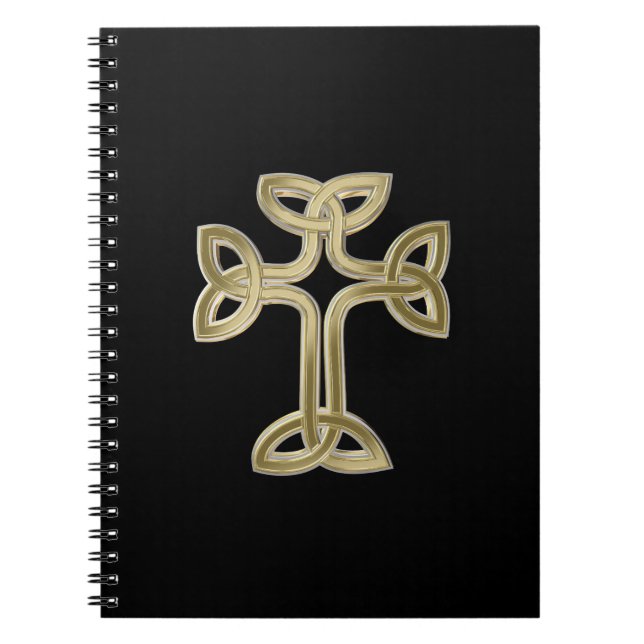 Celtic cross knot notebook (Front)