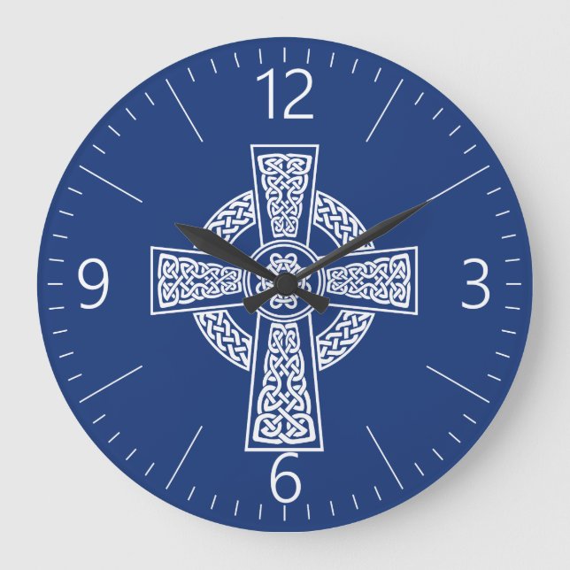 Celtic cross large clock (Front)
