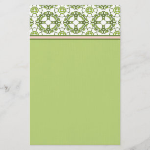 Celtic Cross Linen Stationery