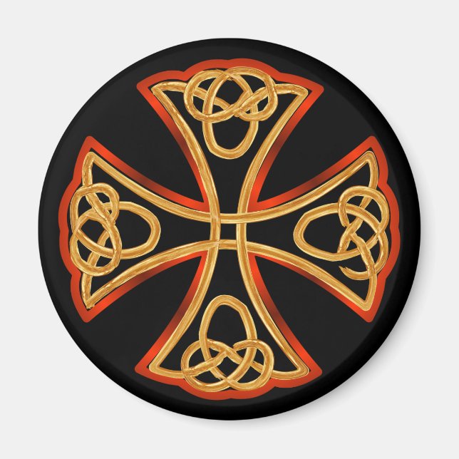 Celtic cross magnet (Front)