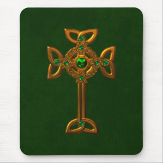 Celtic Cross Mouse Pad