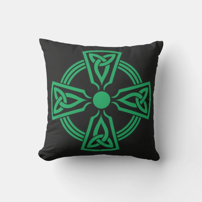 Celtic Cross Outdoor Cushion (Front)
