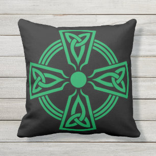 Celtic Cross Outdoor Cushion