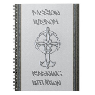Celtic Cross Passion, Wisdom, Learning, Intuition Notebook