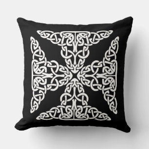 celtic cross pillow