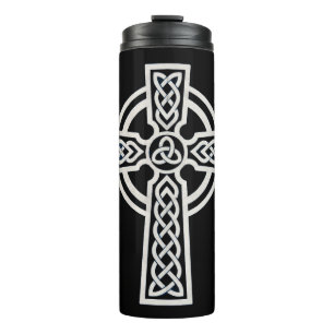Celtic Cross Thermal Tumbler