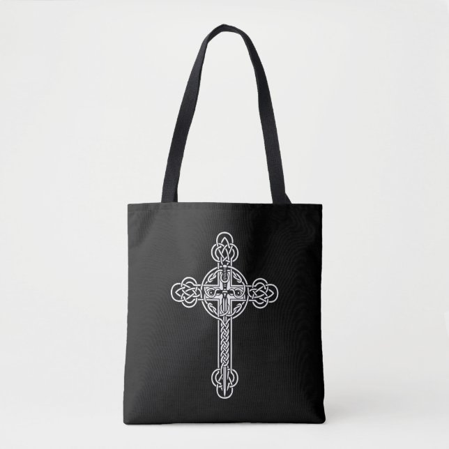 Celtic cross tote bag (Front)