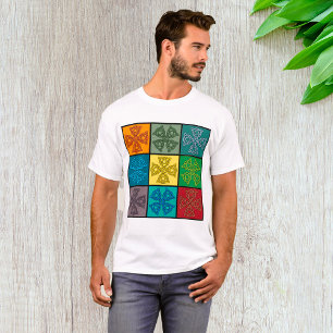 Celtic Crosses Colourful T-Shirt