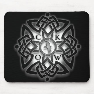 CELTIC CROW MOUSE PAD