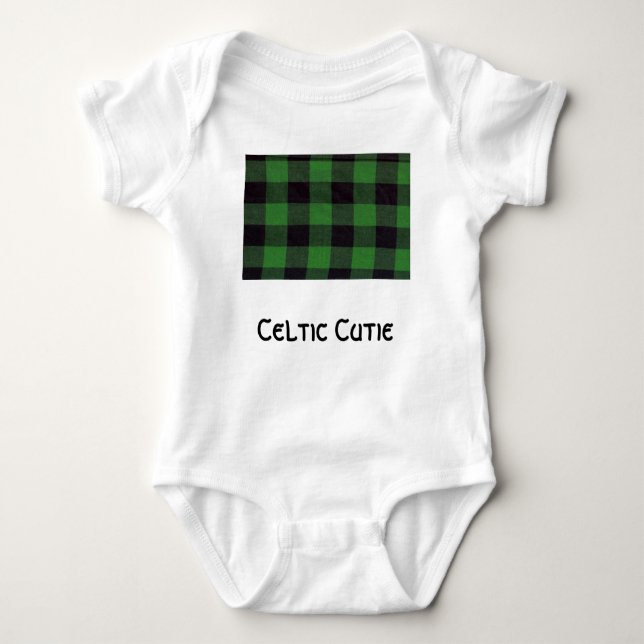 Celtic Cutie-Baby Baby Bodysuit (Front)