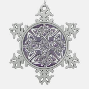 Celtic Dara Knot Christmas Ornament