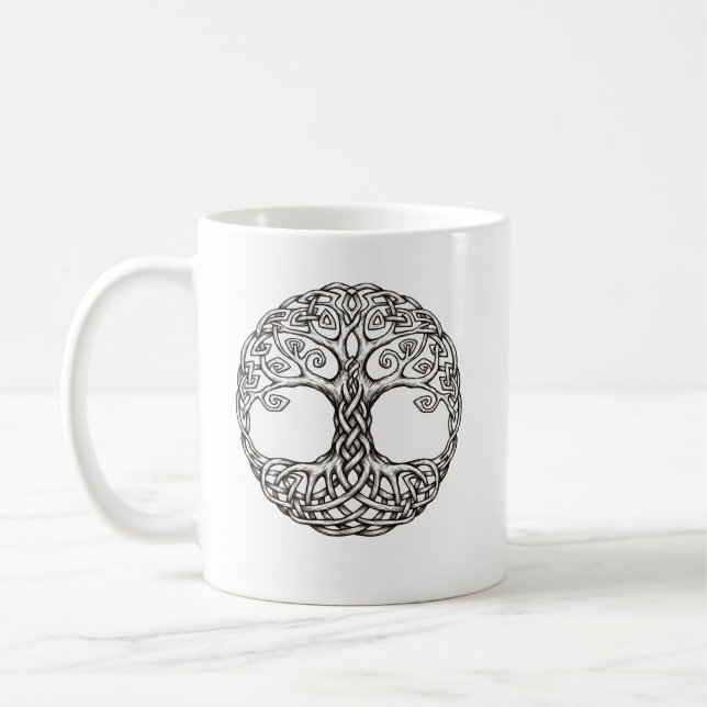 Celtic Design  Coffee Mug (Left)