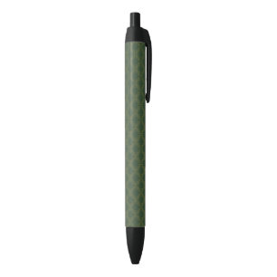 Celtic Design Pattern Black Ink Pen