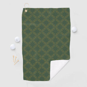 Celtic Design Pattern Golf Towel
