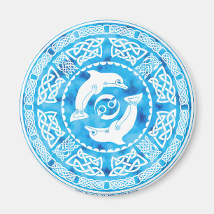 Celtic Dolphin Magnet