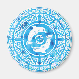 Celtic Dolphin Magnet