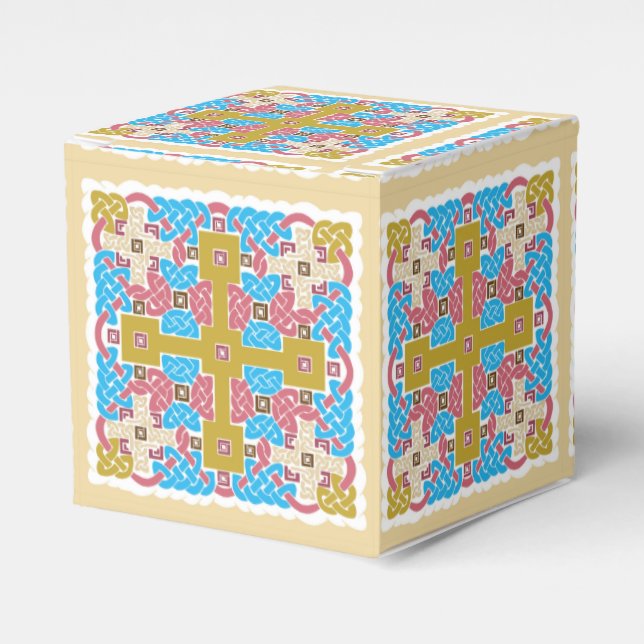 Celtic Donegal Favour Box (Front Side)