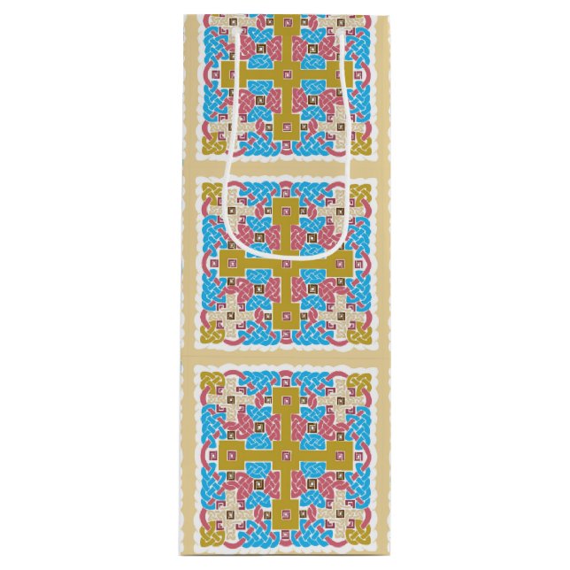 Celtic Donegal Wine Gift Bag (Front)