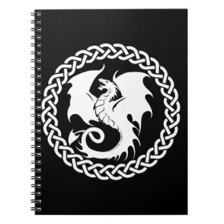 Celtic Dragon Circle Notebook
