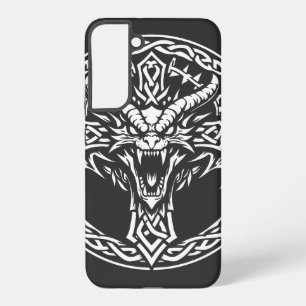 Celtic Dragon Emblem by BurnsInHell Samsung Galaxy Case