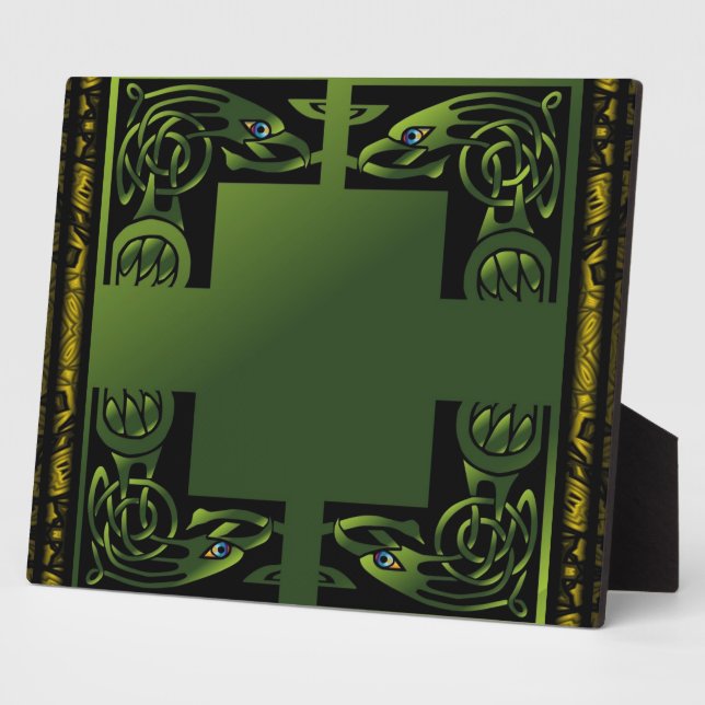 Celtic Dragon Plaque (Side)