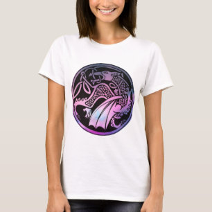 Celtic Dragon Round T-Shirt