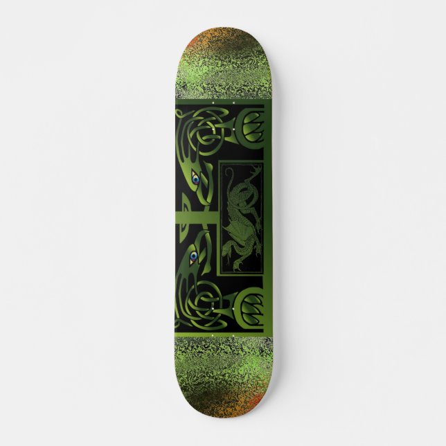 Celtic Dragon Skateboard (Front)