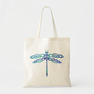 Celtic Dragonfly Tote Bag