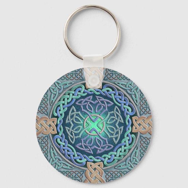Celtic Eye of the World Key Ring (Front)