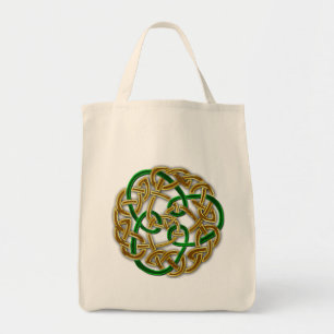 CELTIC FANTASY Knot Design Tote Bag