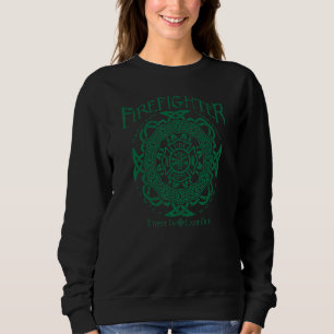 Celtic Firefighter Green Version Sweatshirt