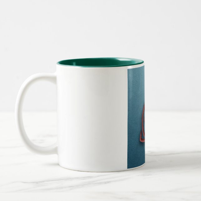Celtic Forge Two-Tone Coffee Mug (Left)