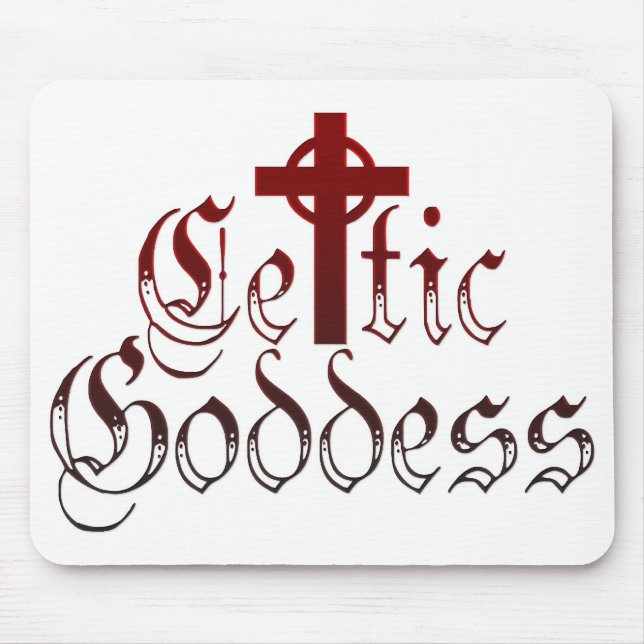 Celtic Goddess Mouse Pad (Front)