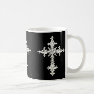 Celtic Gothic Cross 3x Coffee Mug