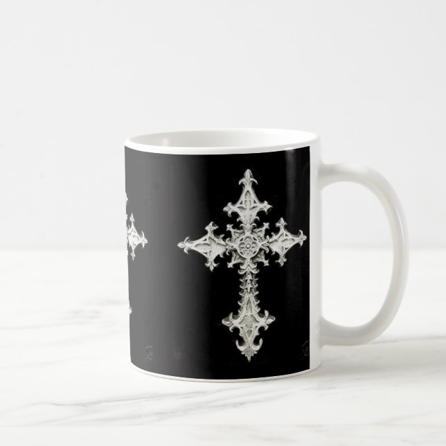 Celtic Gothic Cross 3x Coffee Mug (Right)
