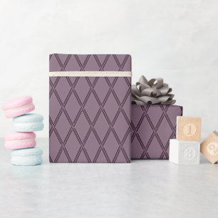 Celtic Harlequin Medium (Plum Wine) Wrapping Paper