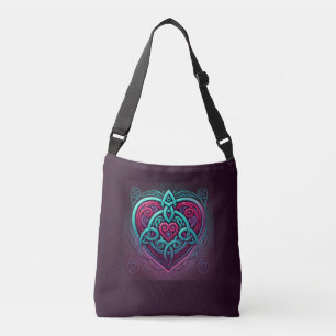 Celtic Heart Crossbody Bag