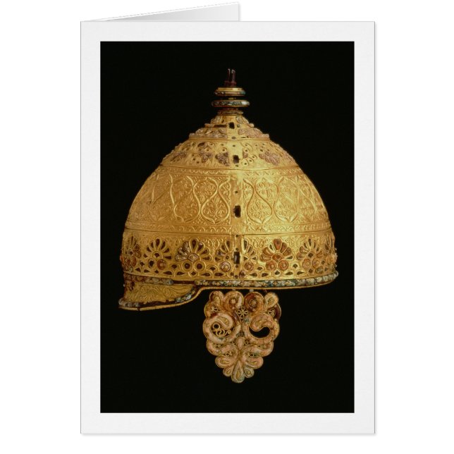 Celtic helmet found at Agris, Charante, 4th centur (Front)