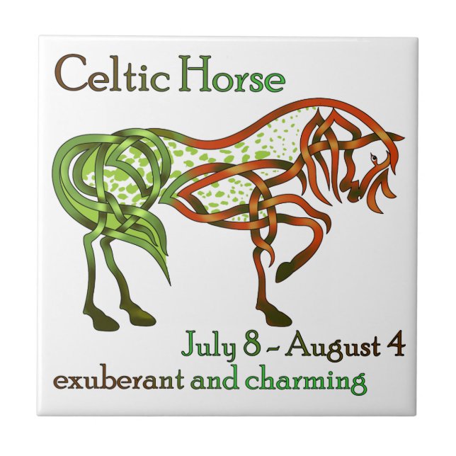 Celtic Horse Tile (Front)