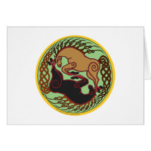 celtic horse yin yang