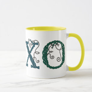 Celtic Hugs & Kisses mug