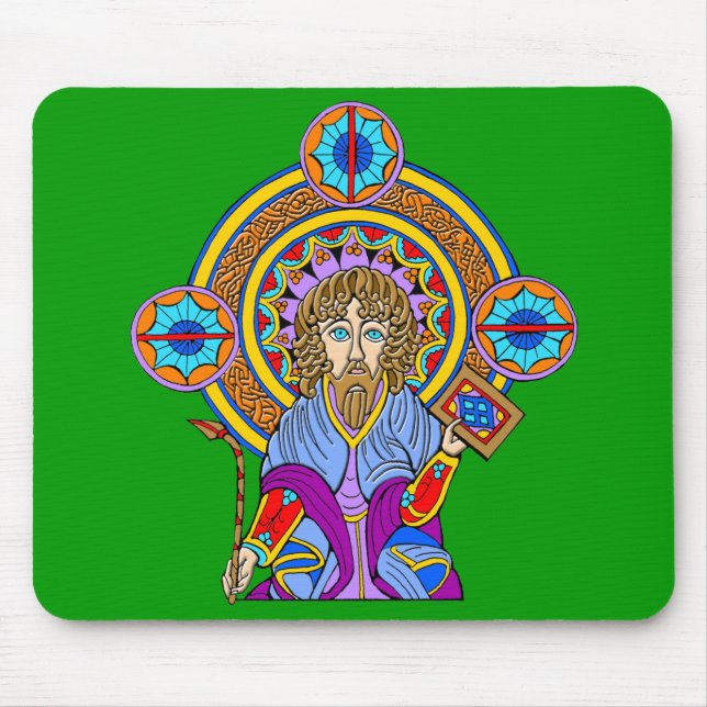 Celtic Illumination - St. John Mouse Pad (Front)