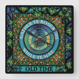 Celtic Impermanence Square Wall Clock