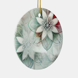 Celtic Inspired Modern Ceramic Ornament