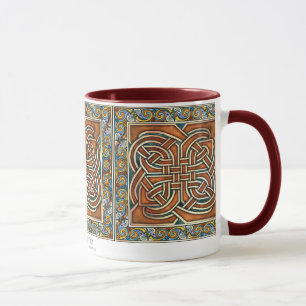 Celtic Interlace Panels Mug