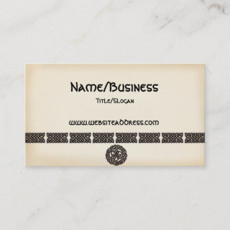 Celtic Irish Bars & Symbols Design Business Cards