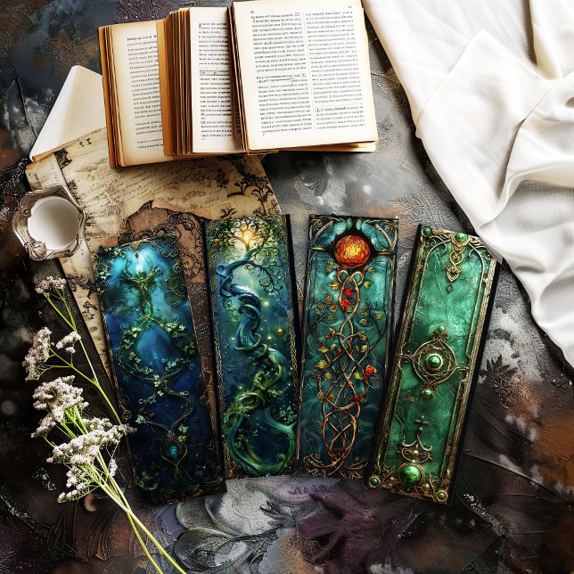 Celtic Irish Bookmarks, Fantasy Bookmarks s1 (Creator Uploaded)