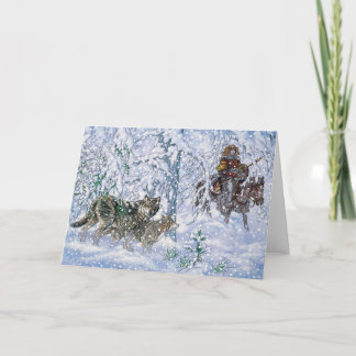 Celtic Irish Christmas Card Nessa